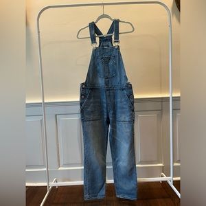 Gap Loose Denim Overalls